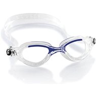 Cressi Flash, Transparent/Blue, Clear Lens - Swimming Goggles