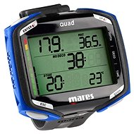 Mares QUAD, black/blue - Diving Computer
