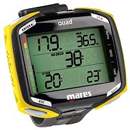 Mares QUAD, Black/Yellow - Diving Computer