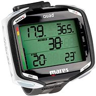 Mares QUAD, black/white - Diving Computer