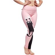 Dedoles Veselé sportovní legíny Růžové kočky růžová vel. 2XL - Legíny