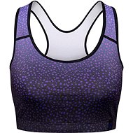 Dedoles Cheerful sports bra Lavender polka dots purple sized. L - Bra