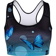 Dedoles Cheerful sports bra Charming butterfly blue/black - Bra