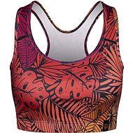 Dedoles Cheerful sports bra Exotic leaves burgundy/brown size 2.5 mm S - Bra