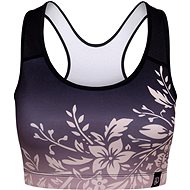 Dedoles Veselý sportovní top Ombré květy růžová/černá vel. 2XL - Tílko