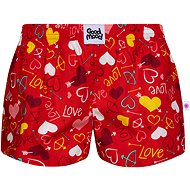 Dedoles Cheerful women's shorts Hearts red size. M - Boxer Shorts
