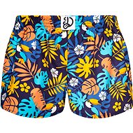 Dedoles Cheerful women's shorts Tropical toucan blue sized. S - Boxer Shorts