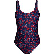 Dedoles Cheerful ladies one-piece swimsuit Cherry blue - Women's Swimwear