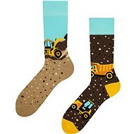 Dedoles Happy socks Construction machines brown size 39 - 42 EU - Socks