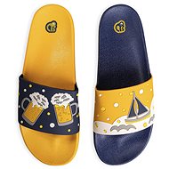Dedoles Veselé pantofle Studené pivo modrá EU 44 / 293 mm - Slippers