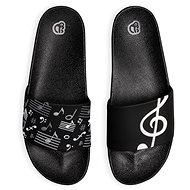 Dedoles Veselé pantofle Hudba černá EU 46 / 306 mm - Slippers