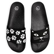 Dedoles Veselé pantofle Kočka černá EU 38 / 253 mm - Slippers