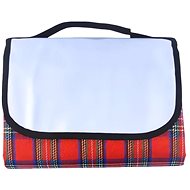Pronett XJ5437 Pikniková deka 150 × 200 cm károvaná červená - Picnic Blanket