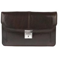Sněžka Náchod etue 0245, dark brown - Handbag