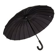 Verk 25002 Deštník holový 24 drátů 124 cm černý - Umbrella
