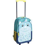H&L Dino 30 × 13 × 42 cm blue - Suitcase