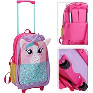H&L Unicorn 30 × 13 × 49 cm pink - Suitcase