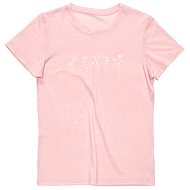 DEVOLD Classic Flowers Tee Wmn, Chalk Pink, L - T-Shirt