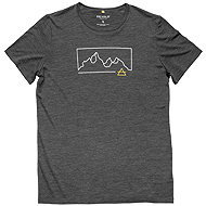 DEVOLD Active Outline Tee Man, Anthracite, M - T-Shirt