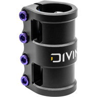 Divine Clamp SCS black/purple bolt M8 Alu - Spare Part