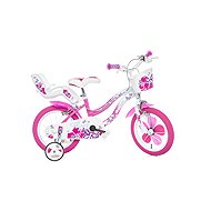 Dino Bikes Flappy Dívčí kolo 14" s příslušenstvím  - Dětské kolo
