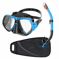 Dive Team Snorkelling set Deep Vision antifog, blue - Diving Set