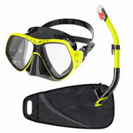 Dive Team Deep Vision antifog snorkelling set, yellow - Diving Set
