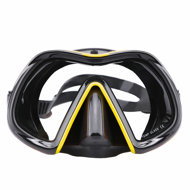 Dive Team Maxi View Mask, yellow - Snorkel Mask