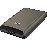 Tru Virtu Credit Card Case Razor - Silk Grey - Wallet