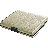 Tru Virtu Papers and Cards Ray – Saffiano Leather, White Gold - Wallet