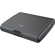 Tru Virtu Papers and Cards Ray - Silk Taupe Rock - Wallet