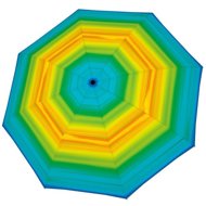 Doppler Fiber Mini Happy green - Umbrella