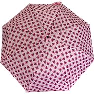 DOPPLER Trend AC Gemustert růžový vystřelovací - Umbrella