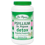 Dr. Popov Psyllium DETOX capsules 120 pcs - Fibre