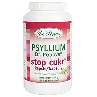 Dr. Popov Psyllium STOP SUGAR capsules 120 pcs - Fibre