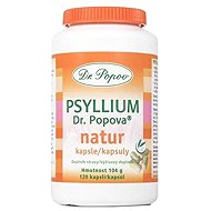 Dr. Popov Psyllium capsules Natur 120 pcs - Fibre