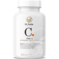 Dr. Swiss Lipozomální vitamín C 100 kapslí - Vitamin C