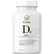 Dr. Swiss Vitamín D 100 kapslí - Vitamin D3