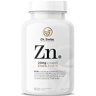 Dr. Swiss Zinek forte, 100 kapslí - Zinc