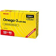 Walmark Omega-3 Fish Oil FORTE 1000 mg, 130 + 65 capsules - Omega 3