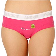 Andrie PS 2427 B - pink, frog - Pants