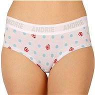 Andrie PS 2408 C - blue polka dots, sizing. XL - Pants