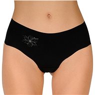 Emili Flower - black, sizing. S - Pants