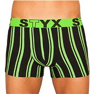 Styx R764 - green and black stripe - Boxer Briefs