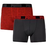 Puma 2Pack 671018001 029 - grey/red - Boxer Briefs