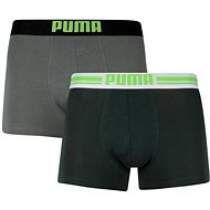 Puma 2Pack 651003001 026 - green, sized 2.5 mm M - Boxer Briefs