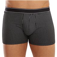 Andrie PS 5542 A - black, blue stripes - Boxer Briefs