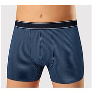 Andrie PS 5542 B - dark blue, blue stripe, sizing. XXL - Boxer Briefs