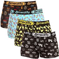 Meatfly 4Pack Balboa - Pineapple/Badges - Boxer Briefs