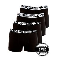 Meatfly 4Pack Balboa - Black/Black - Boxer Briefs